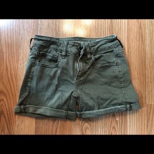 American eagle super stretch 00 shorts like new